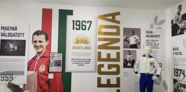 Albert Flórián az Óbudai Múzeumban