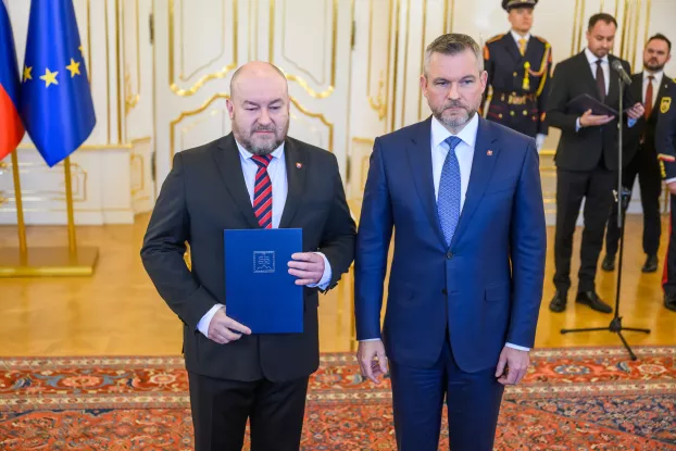 Rudolf Huliak és Peter Pellegrini