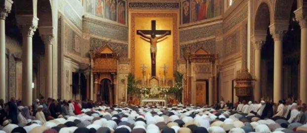 A Ramadánt ünneplik a brüsszeli Saint Jean-Baptiste  katolikus templomban - 2025 - voxnews.org