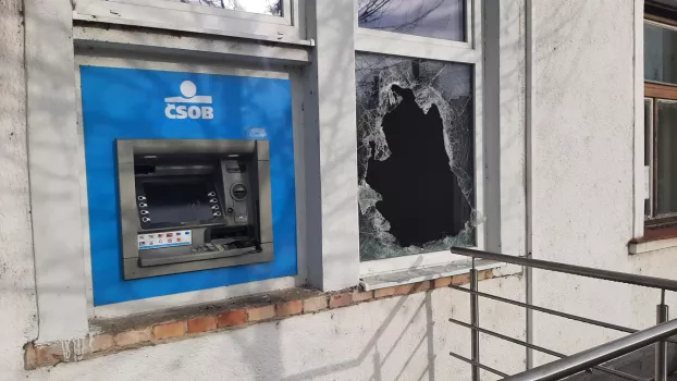 feltört bankautomata Egyházgellén