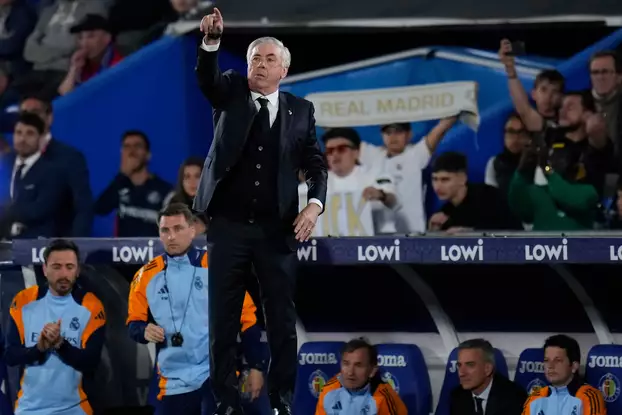 Carlo Ancelotti, a Real Madrid edzője