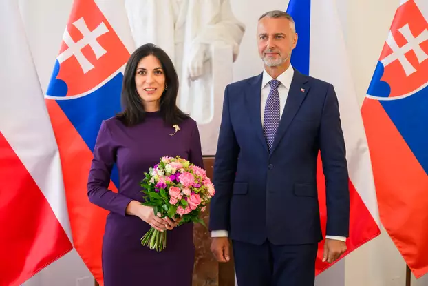 Richard Raši és Markéta Pekarová Adamová