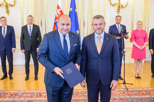 Dušan Keketi és Peter Pellegrini