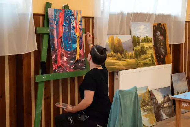 Rovás, alkotótábor, szabadegyetem, festészet