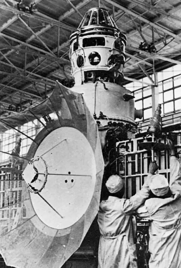 A Kosmos 482 műhold még a felbocsátsa előtt - wikimedia