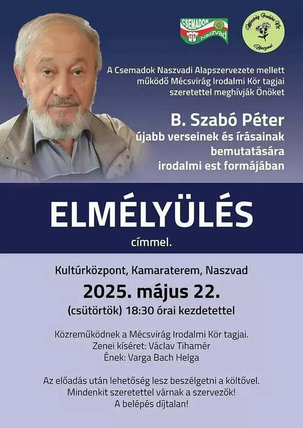 Sokszemközt B. Szabó Péter svájci magyar irodalmárral az e heti felvidéki körútjáról - KÉPEKKEL