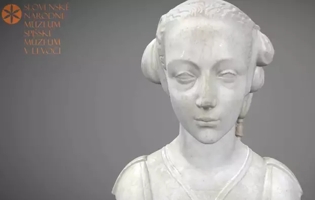Cecília Gonzaga Donatello szobra