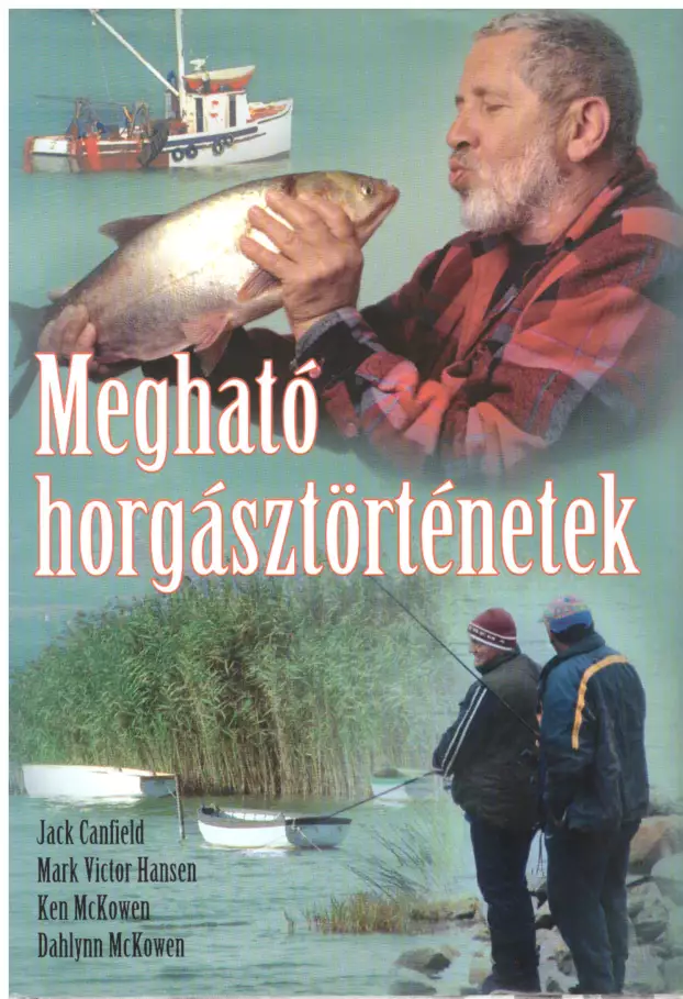 Megható horgásztörténetek - könyvborító