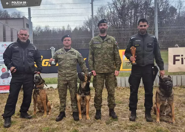 Komáromi kutyás rendőrök nemzetközi sikerei - KÉPEKKEL