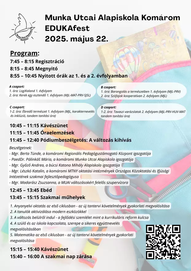 EDUKAfest 2025: a MUAI szakmai napja a kurrikuláris reform jegyében - KÉPEKKEL