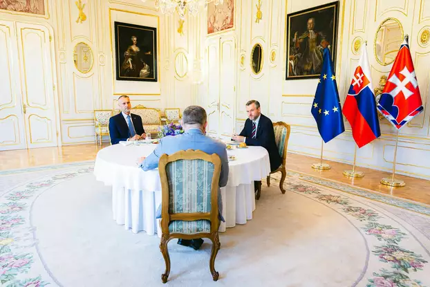 Peter Pellegrini Robert Fico Richard Raši