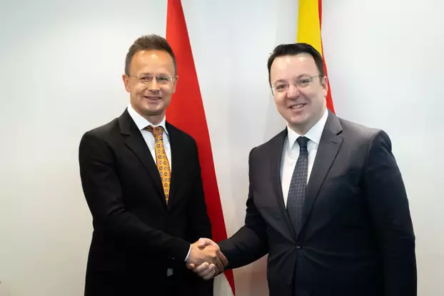 Szijjártó Péter és Alekszandar Nikoloszki