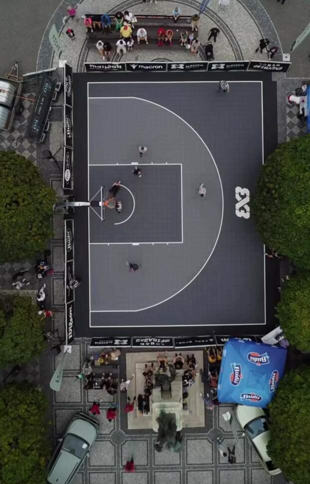 Jubileumi SBA 3x3 Pro Tour 2025 Komáromban – budapesti kosarasok győzelmével – KÉPEK