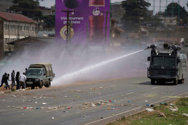 Kenya- tüntetések