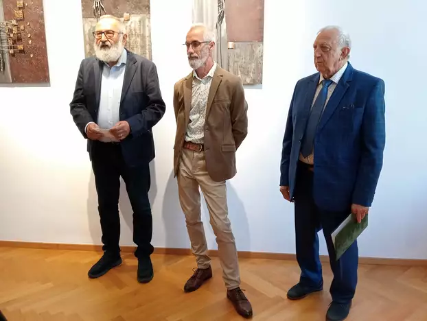 Ecce homo – Íme az ember: Čech Gábor „beszédes” fémszobrai a Platz Galériában– KÉPEKKEL