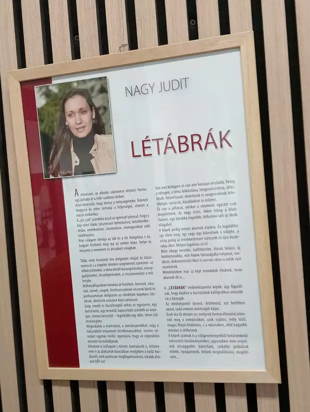 Szárnyas idők: Nagy Judit festő- és zománcművész közel félszáz műve a komáromi „Szinnyeiben” – KÉPEKKEL