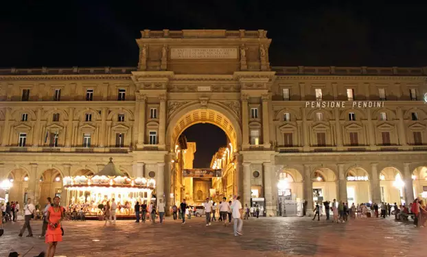 Firenze - Köztársaság tér