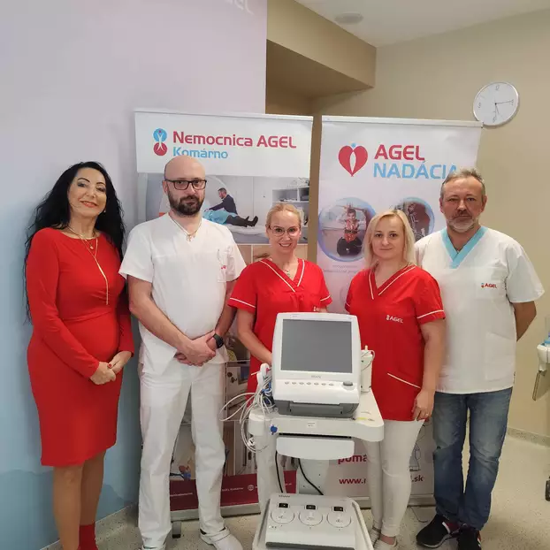 Az AGEL Alapítvány támogatásával fontos műszerekkel gazdagodott a komáromi kórház - KÉPEKKEL
