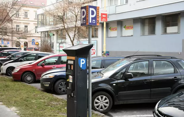 Kassa, parkolás