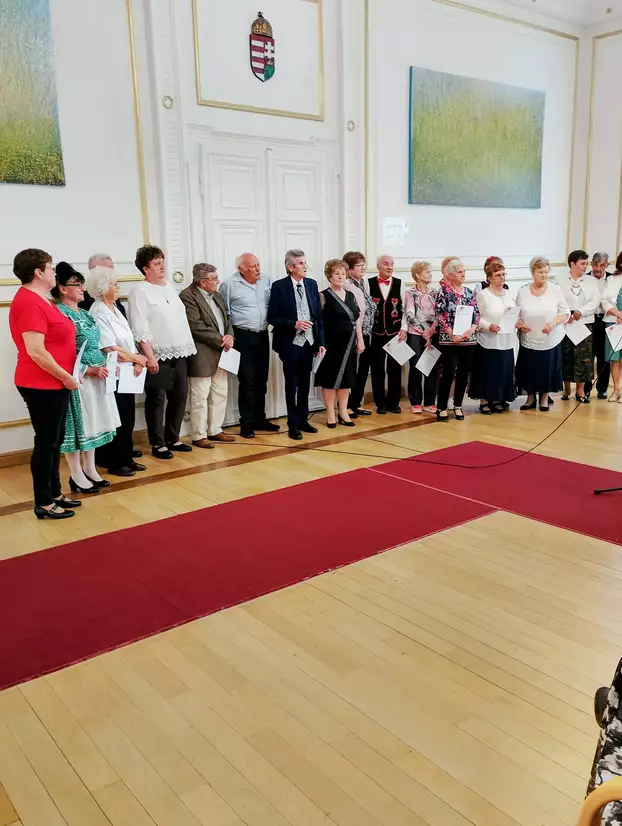 A miskolci városi és megyei nyugdíjasok képviseletének Ki mit tud 2026 elnevezésű kulturális napja a miskolci művelődési házban 
