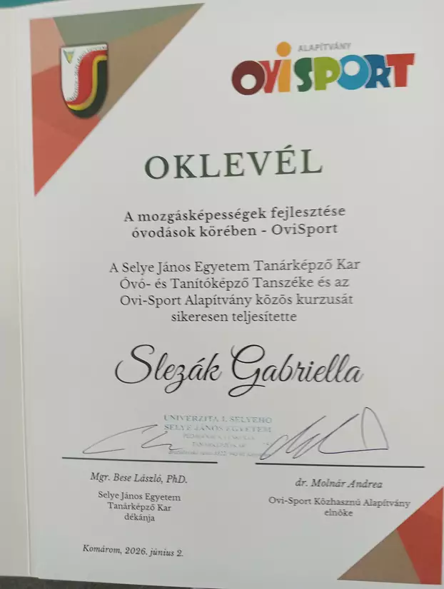  Nemzeti OviSport Program - oklevélátadó a Selyén: „a mozgás tiszta öröm és közösségi élmény“ – KÉPEKKEL