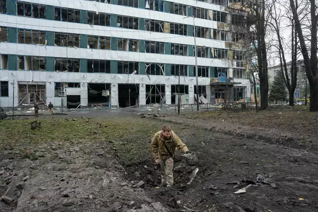 orosz-ukrán háború rakétatámadás Kijev