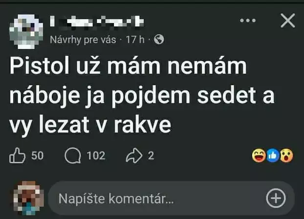 Fenyegető üzenet