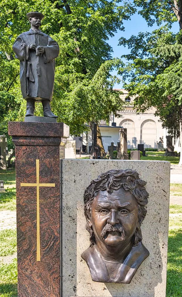 Quittner János síremléke  a pozsonyi Szent András-temetőben