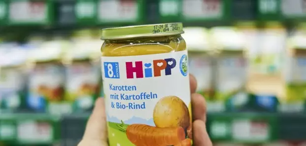 HiPP bébiétel - gyerektáp - illusztráció - archívum