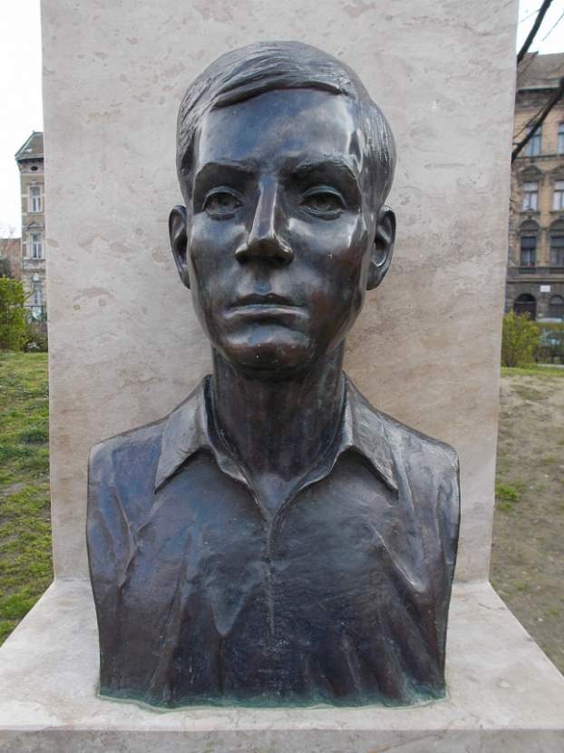Bauer Sándor emlékműve Józsefvárosban