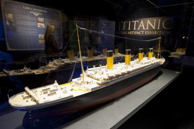Titanic - modell