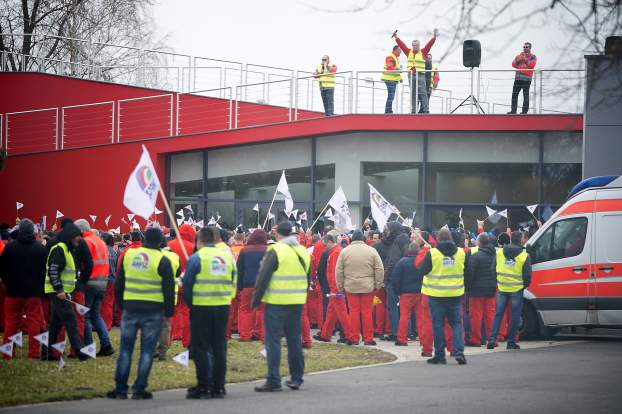 Audi Győr sztrájk