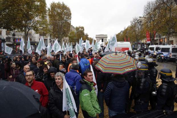 Franciaország mezőgazdász-tüntetés01