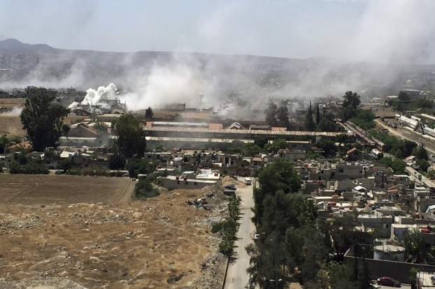 Damaszkusz robbanás