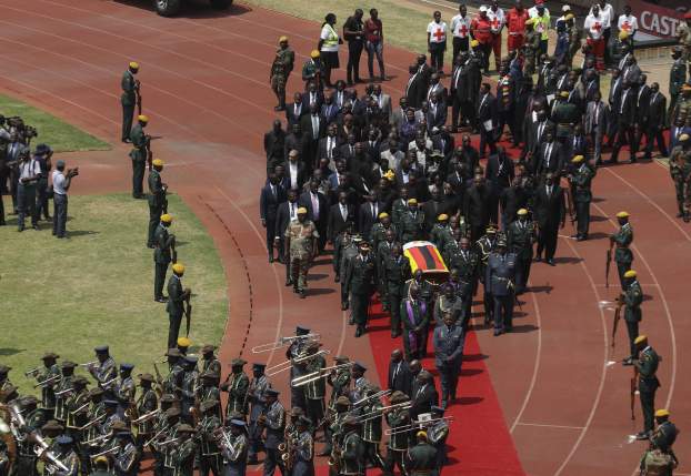 Robert Mugabe temetés