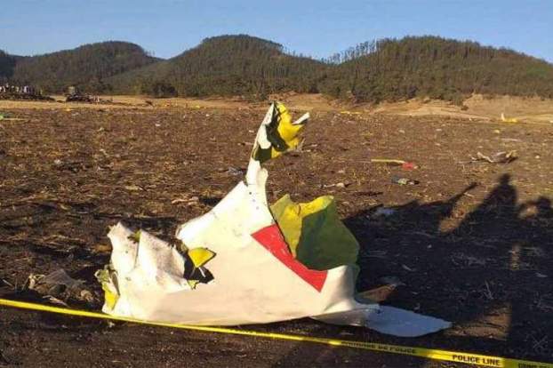 Ethiopian, repülőgépbaleset, lezuhant