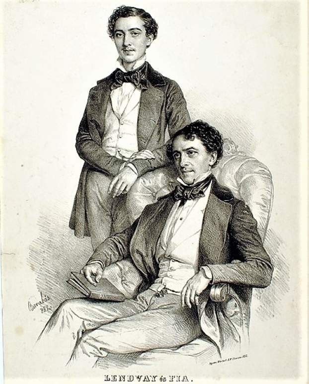 Lendvay Márton és a fia
