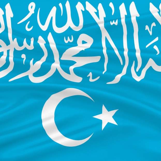 ujgur zászló