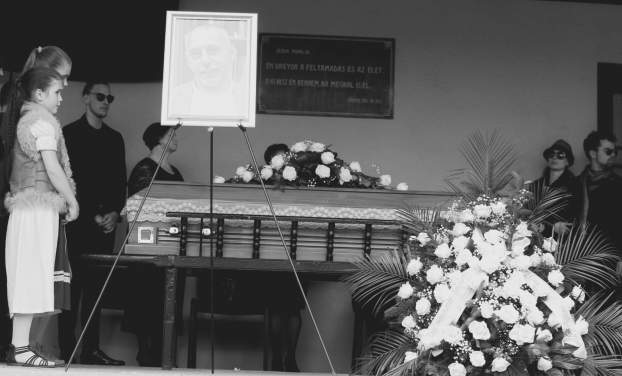 Jókai Tibor temetése