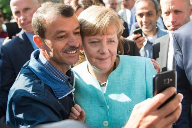 Merkel és a selfie
