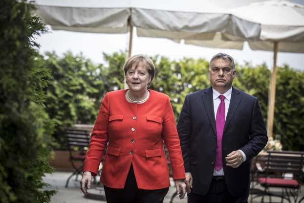 Orbán-Merkel találkozó Berlinben 2018. július 5.