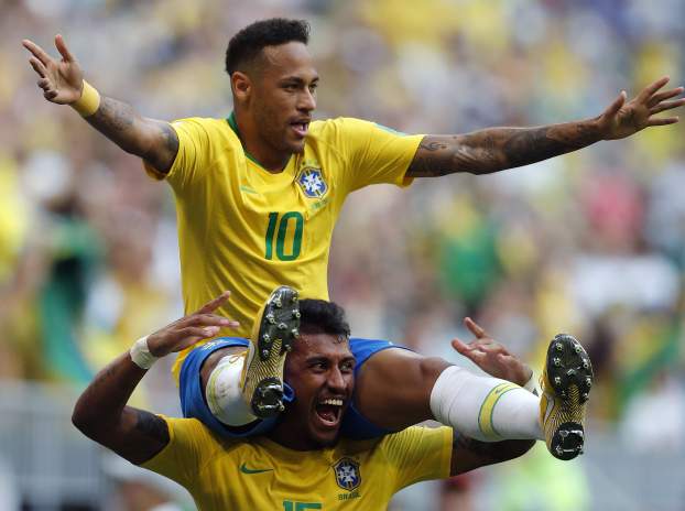 Brazília-Mexikó, foci vb, Neymar