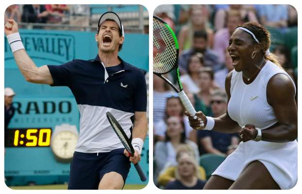Serena Williams, Andy Murray