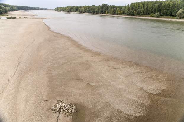 Duna - alacsony vízállás