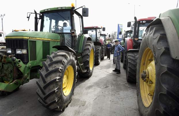 traktoros tüntetés