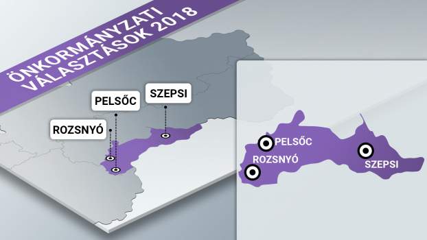 Önkormányzati választások 2018 - regiók