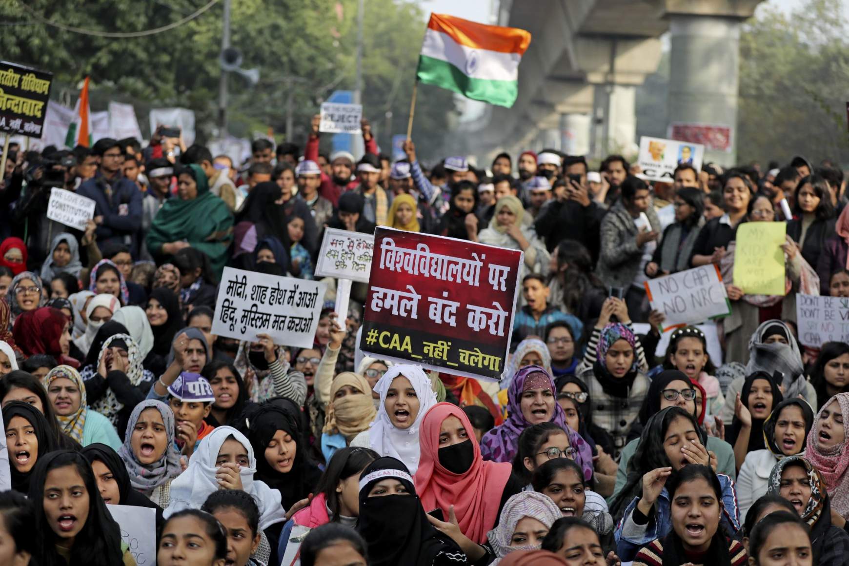 India, állampolgársági törvény, tüntetés