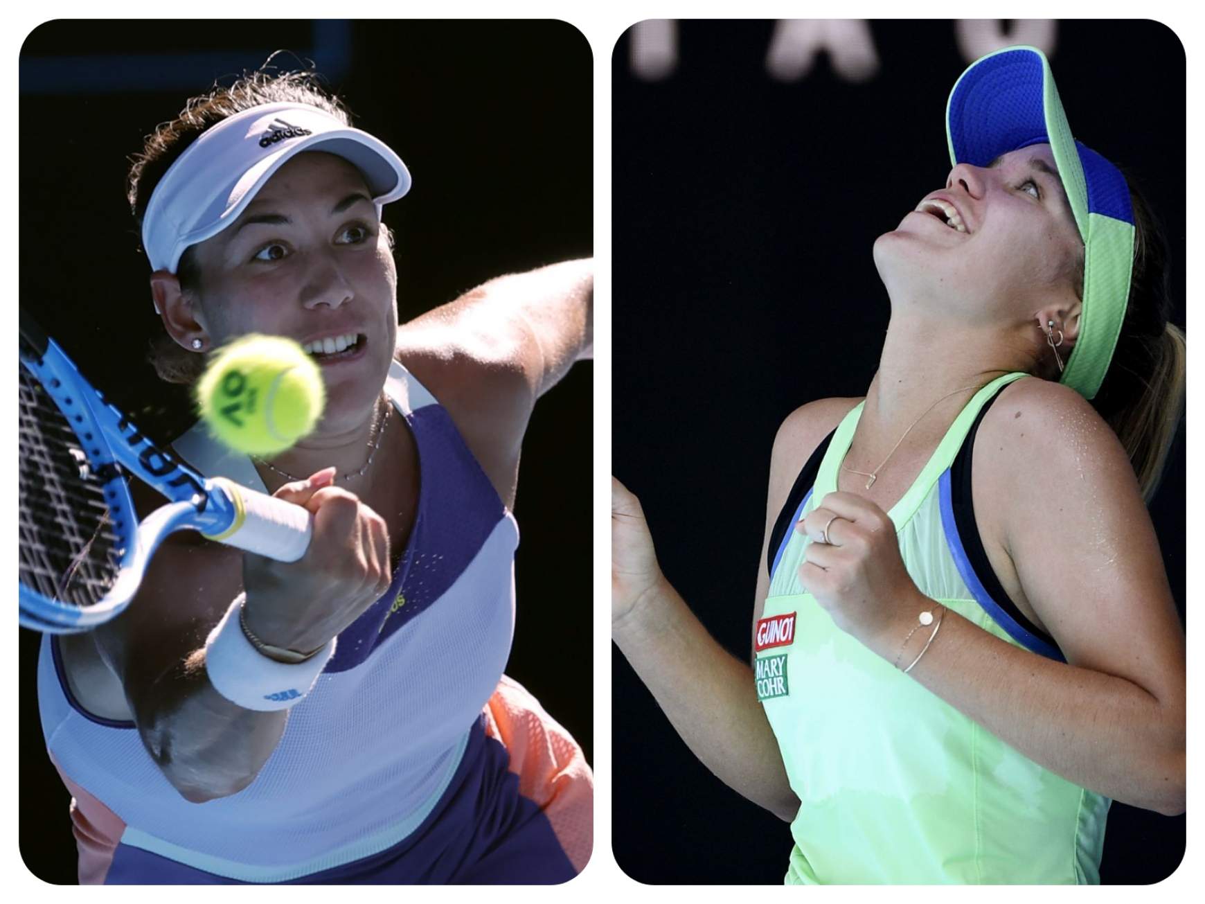 tenisz, Sofia Kenin, Garbine Muguruza 