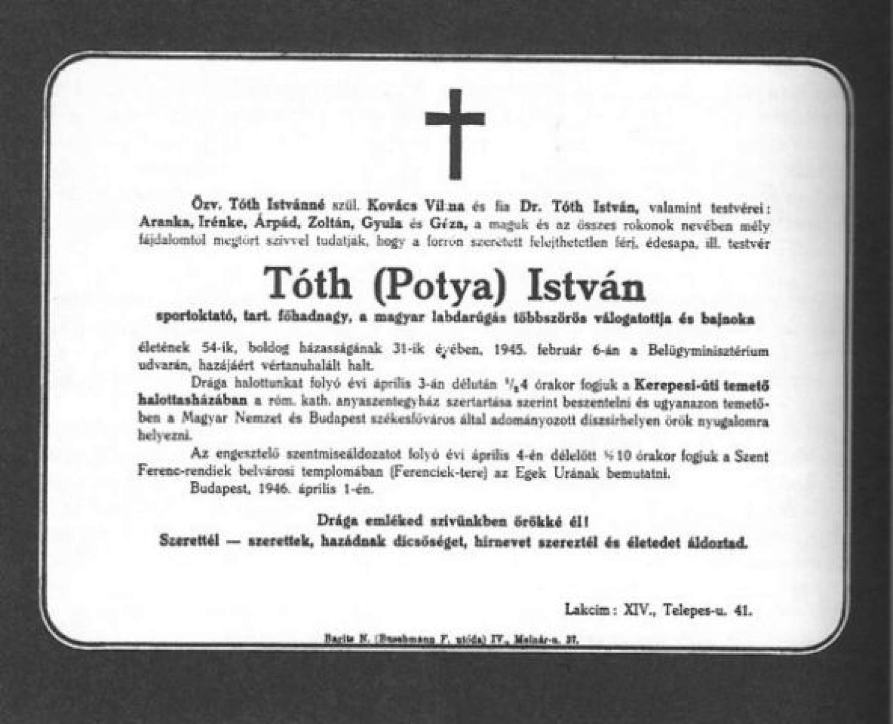 tóth potya istván