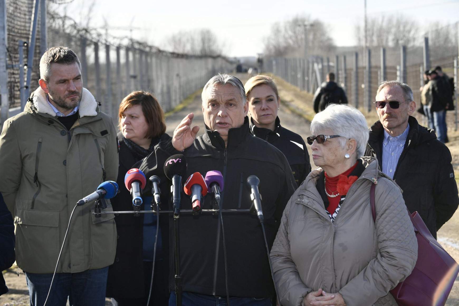 Orbán Viktor Peter Pellegrini, Röszke